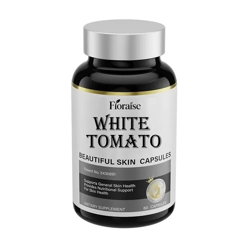 Skin Health Dietary Supplements - White Tomatoes, Passion Fruit, Grape Seeds, Astaxanthin, and Niacinamide