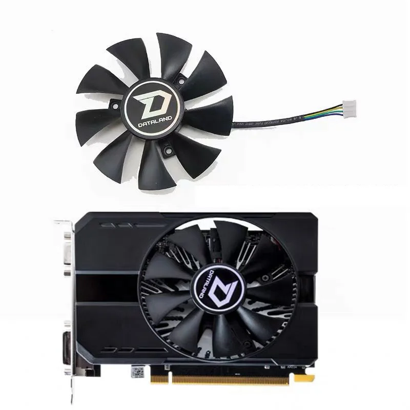 New GA91A2H DC 12V 85MM 4PIN for Dylan Hengjin R7 240 350 360 Super D3 graphics card cooling fan