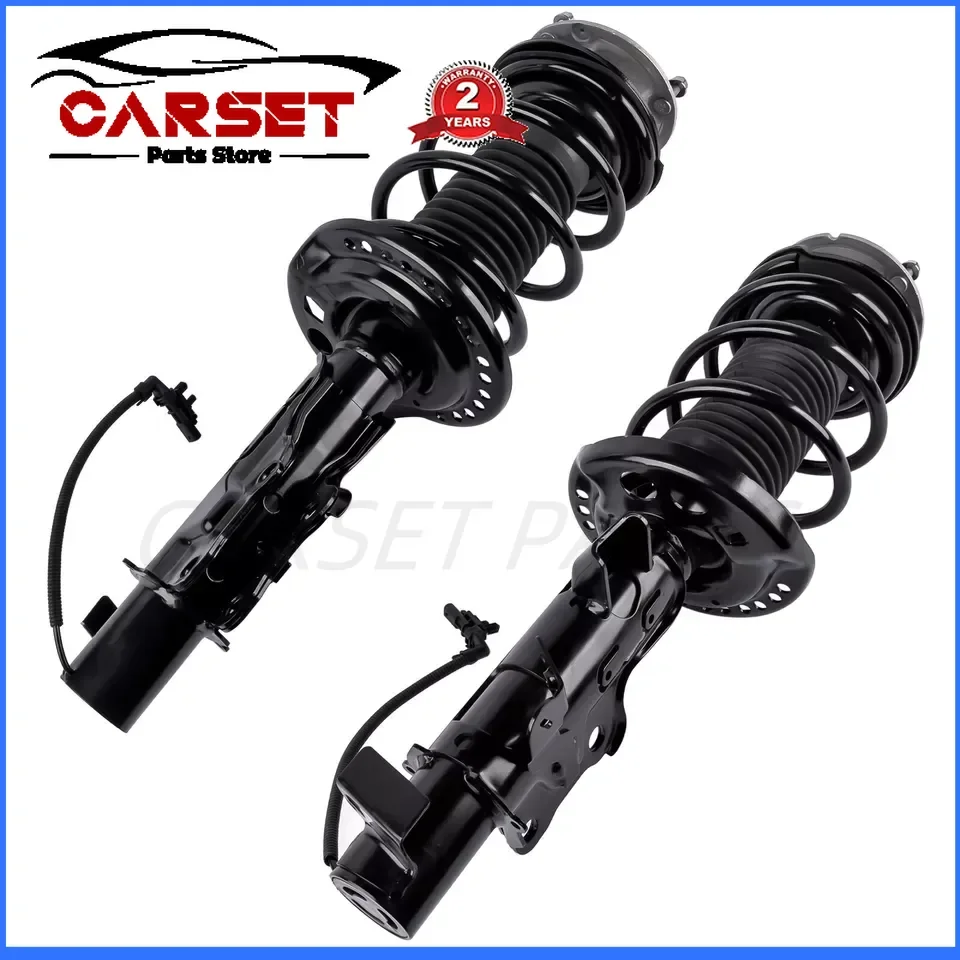 2pcs Left+Right Front Shock Absorber ASSY for Cadillac ATS 2013-2020  w/ Electric 2014-20 23247469,19300064, 22965187