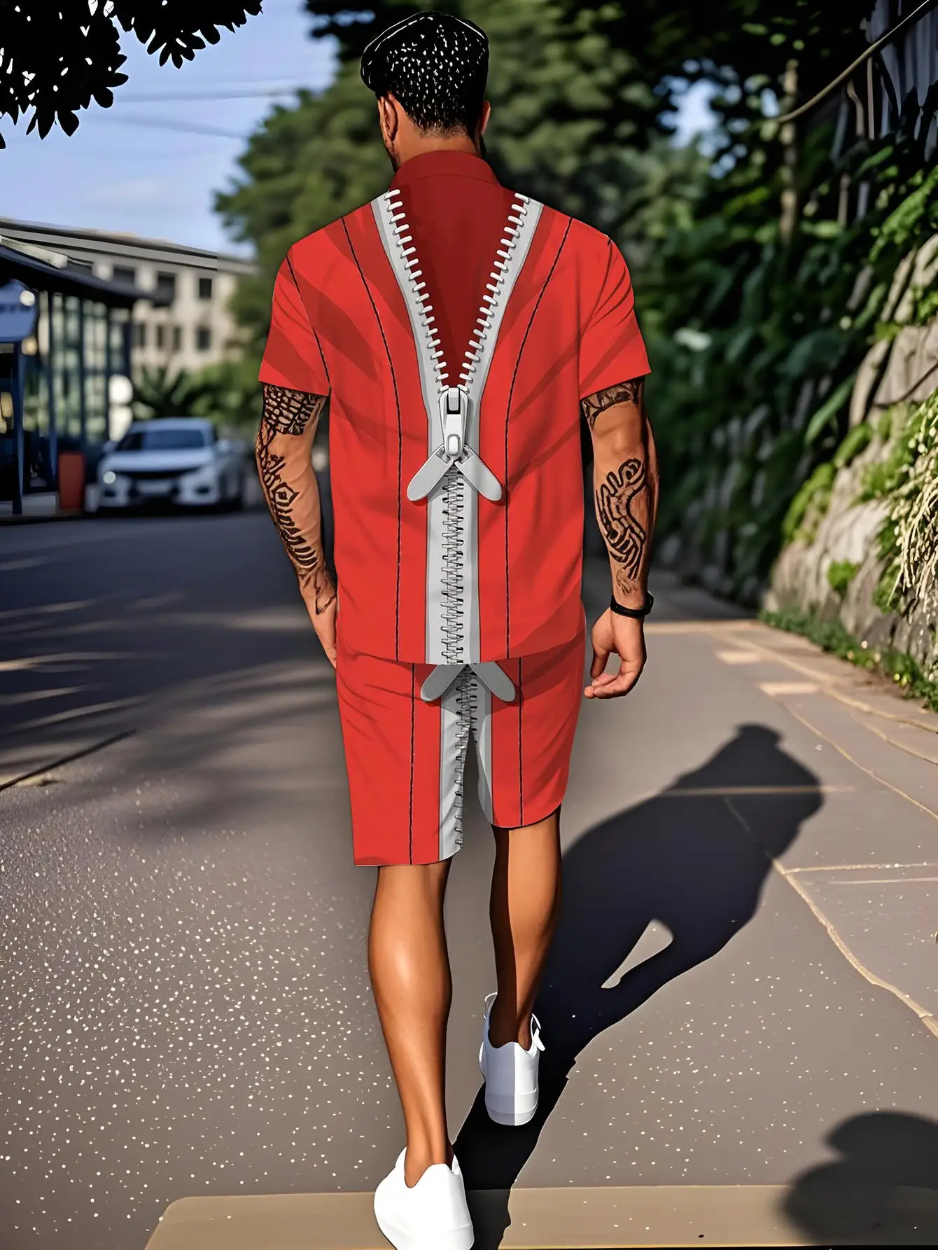 

Men's Shirt Sets 2026 Spring/Summer sweatshirt set jogging suit jogging set 3D Printed Graphic men's tracksuit Y2k tracksuits