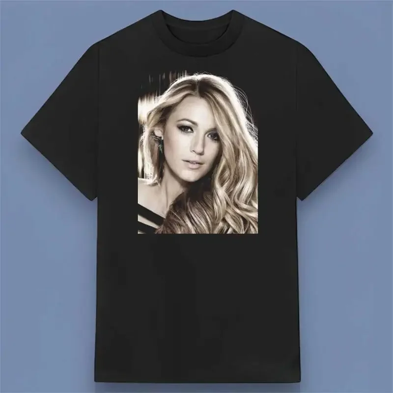 New 2025 Blake Lively T Shirt Funny for Friend All Size S 4XL