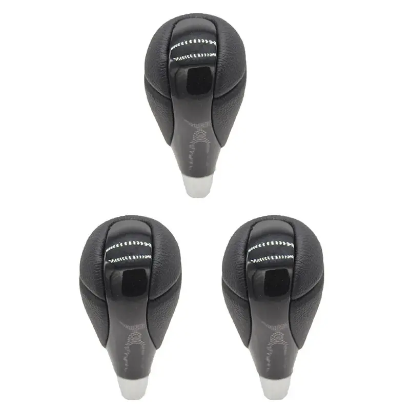Plain 3X Car Automatic Gear Shift Stick Knob Shifter Head For Lexus ES300 IS250 LS400 Toyota Estima Matrix Hilux Black
