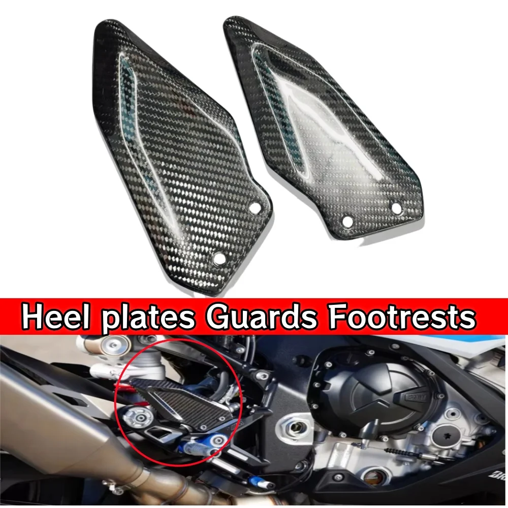 

Для BMW S1000RR 2015 2016 2017 2018 S 1000 RR аксессуары, подножка из углеродного волокна, крылья, защита пятки мотоцикла, комплект обтекателя