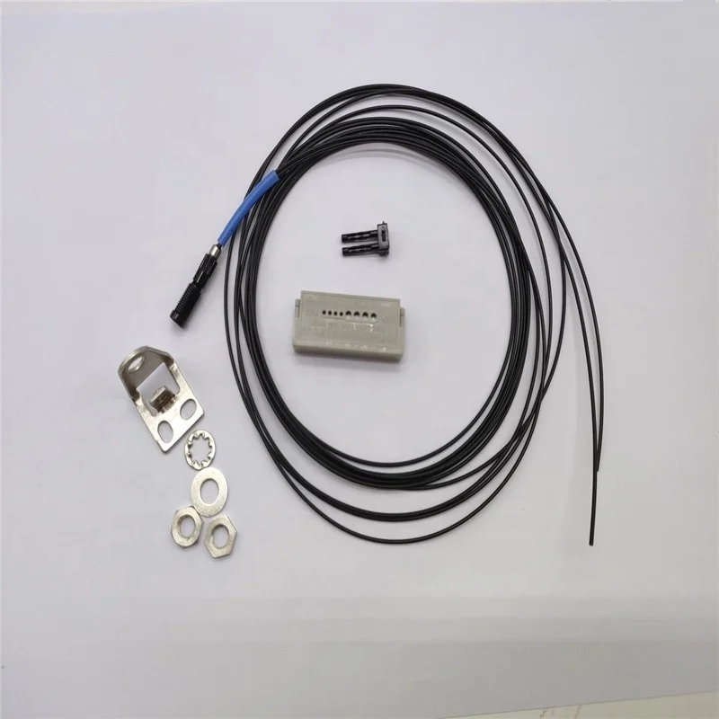 New Original Japanese FU-10 Optical Fiber Lens Sensor Komori GL640 L-Type 90-Degree Optical Fiber Sensor