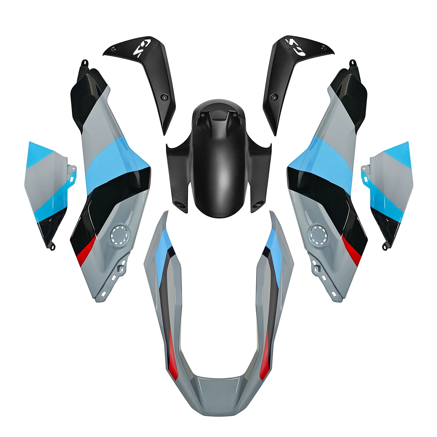 Voor BMW R1300GS 2024 2025 2026 Motorfiets Volledige Kuip Kits Ongeverfd ABS Plastic Carrosserie Spuitgieten Panelen Set Cowl