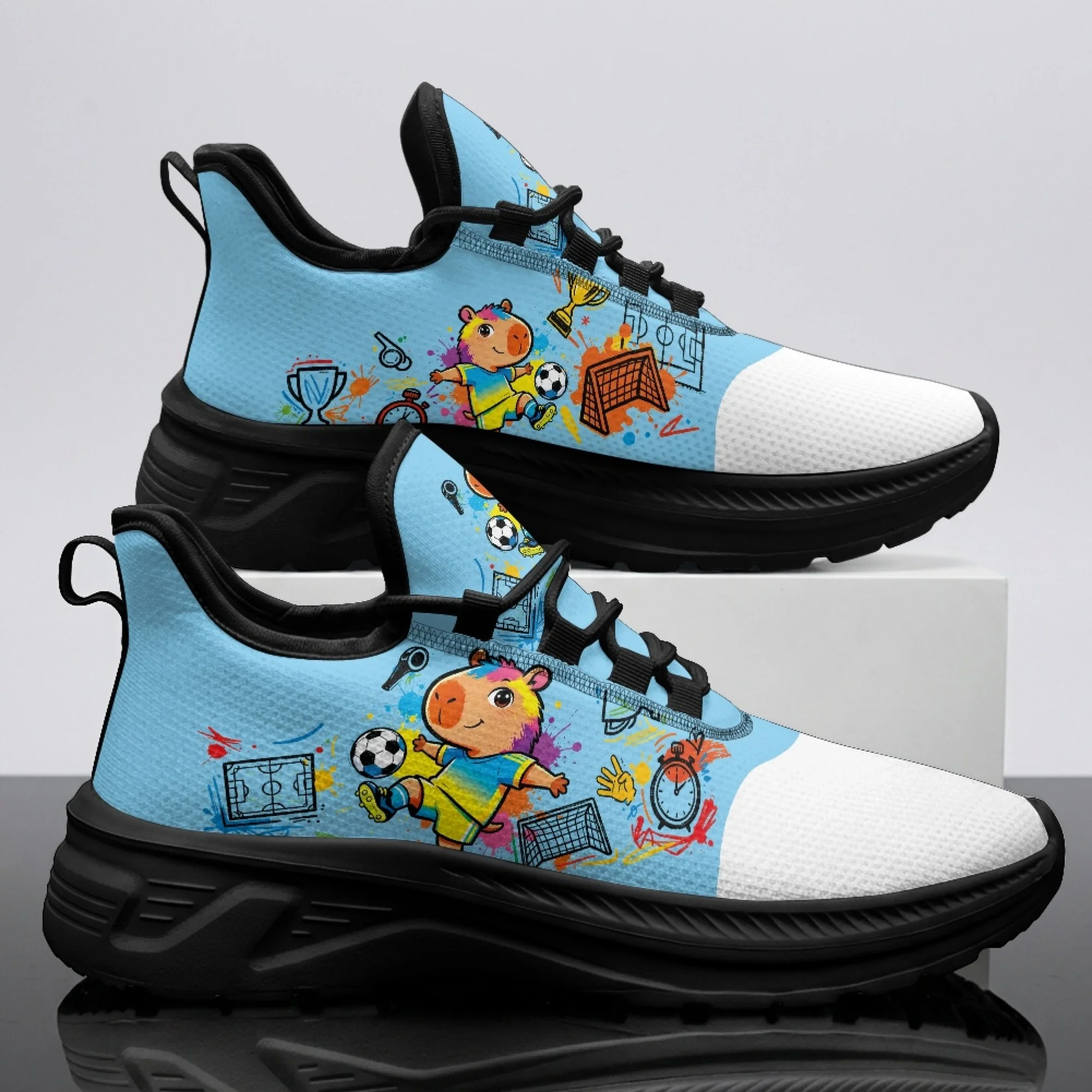 

XIXIRIMIDO capybara Womens Walking Shoes Breathable Soccer Football Sneakers Mens Gym Sports Casual Shoes Trainers Shoes 35-48
