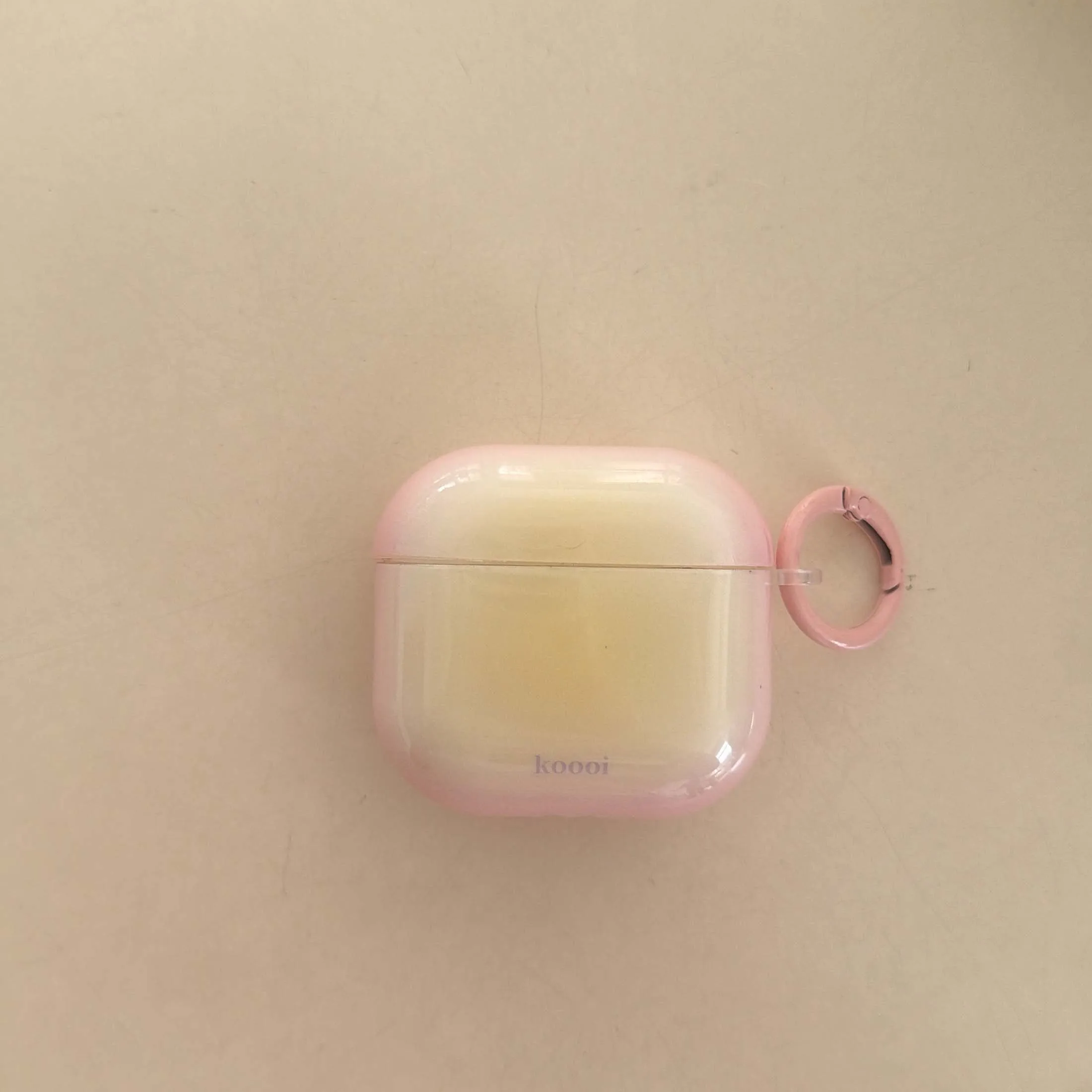 Farbverlauf Sonne Bunt Rosa Gelb IMD Kopfhörerhülle Kabellose Bluetooth-Ladebox für Apple AirPods 5 1 4 Pro 2. 3 2 Hülle – Detail 3