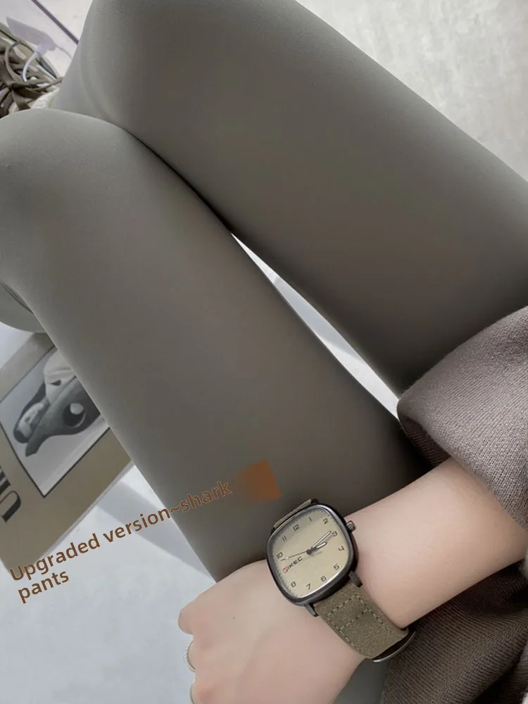 Calças de Yoga de Cintura Alta Slim Fit para Mulheres, Calças Finas de Primavera e Outono, Inversor de Abdômen e Elevador de Quadris...