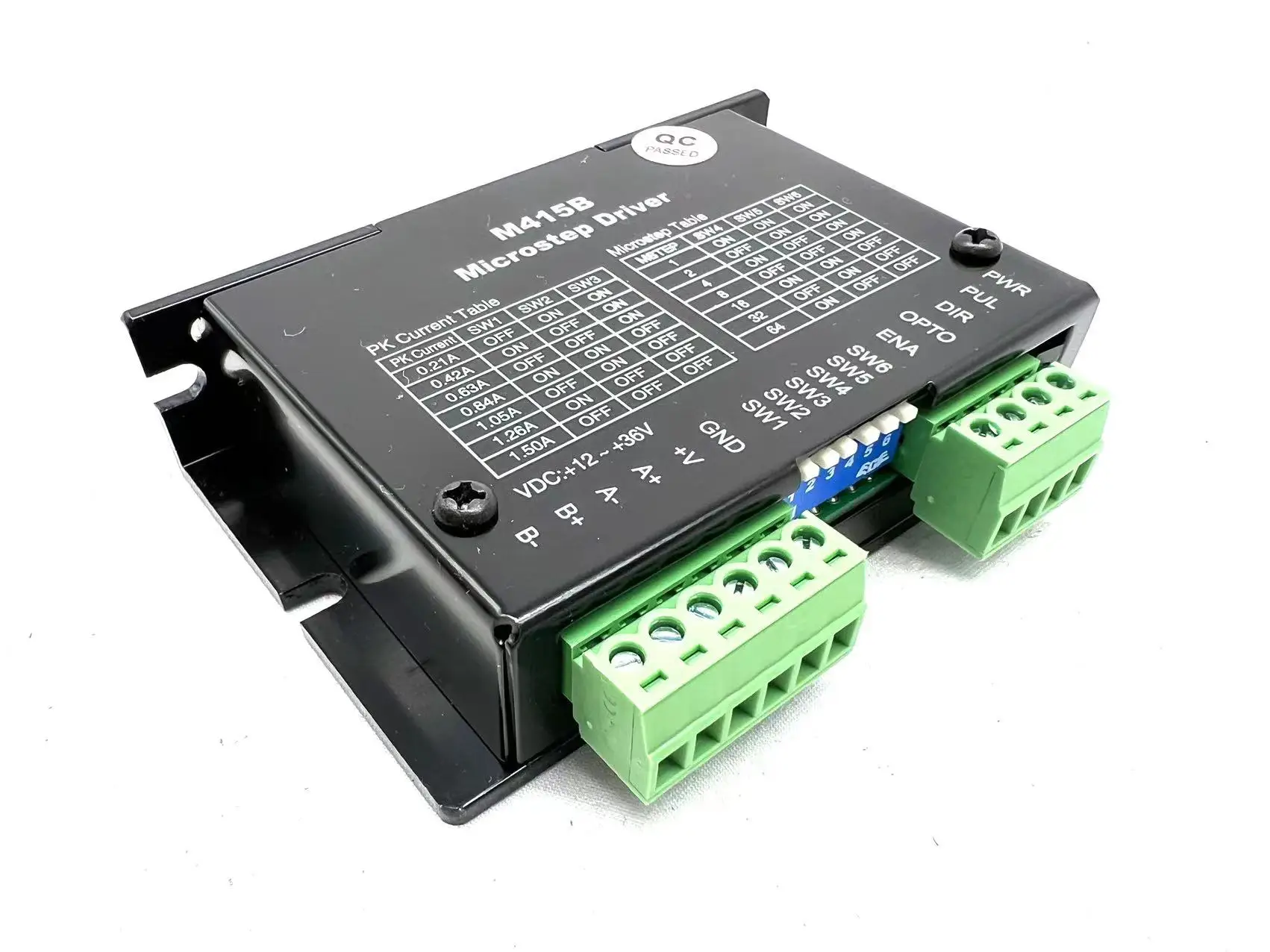 ไดรเวอร์มอเตอร์สเต็ปเปอร์ Nema 17 รุ่น M415B 1.5A 24V สำหรับมอเตอร์สเต็ปปิ้ง NEMA17 SUMTOR