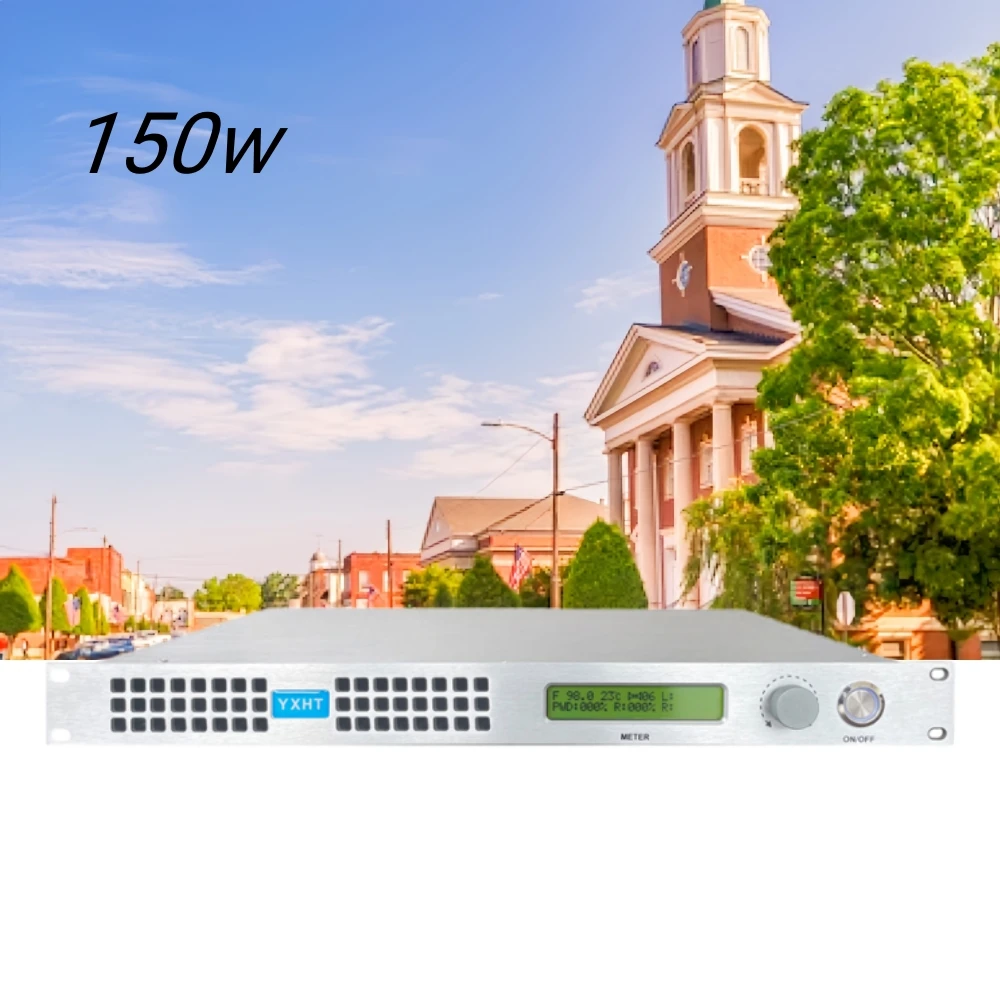 

HP- Durable YXHT-1 150W FM Transmitter: High-Grade Materials + Precision Craftsmanship