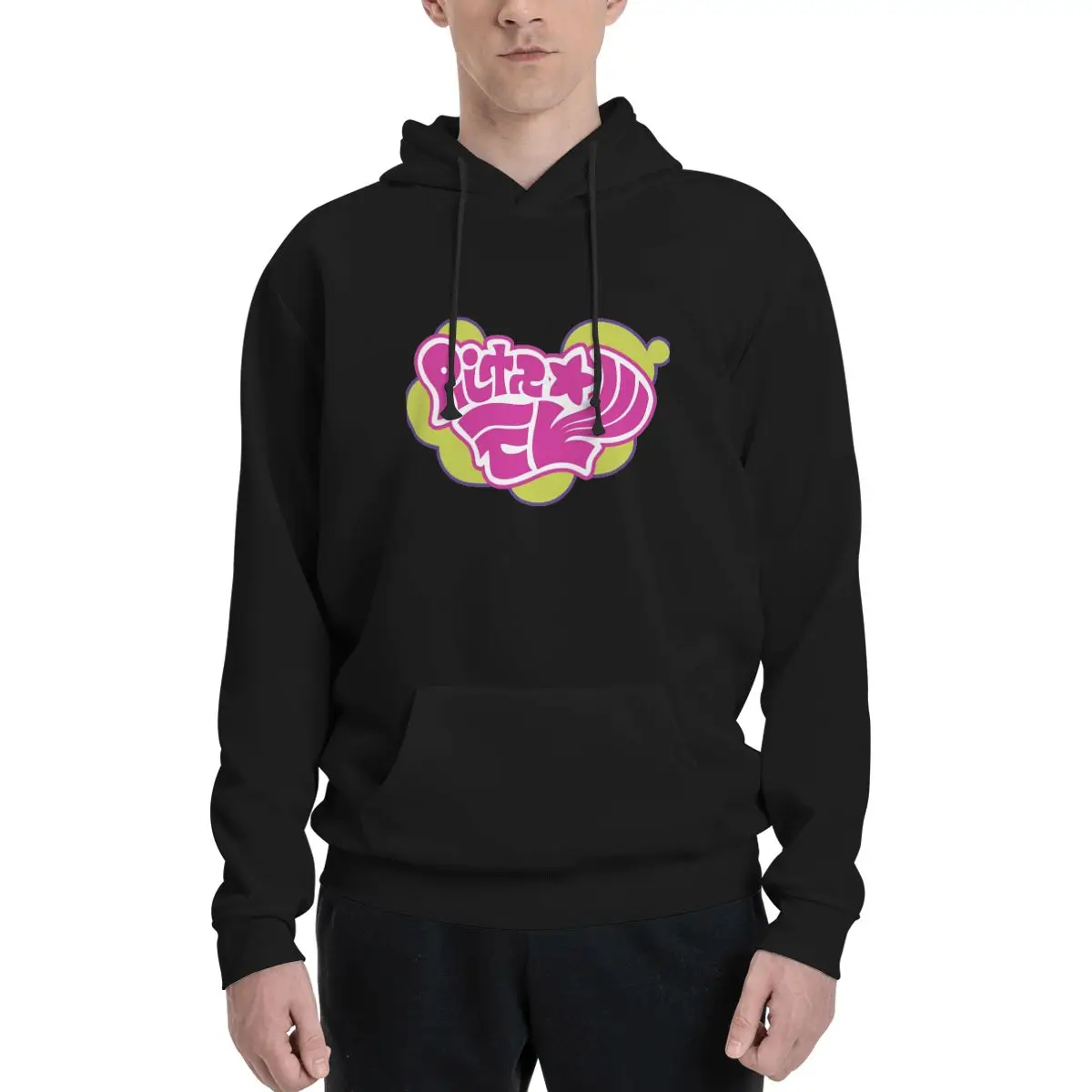 Squid Sisters-Sudadera con capucha de poliéster liso para hombre, sudadera cálida, tallas de colores Dif