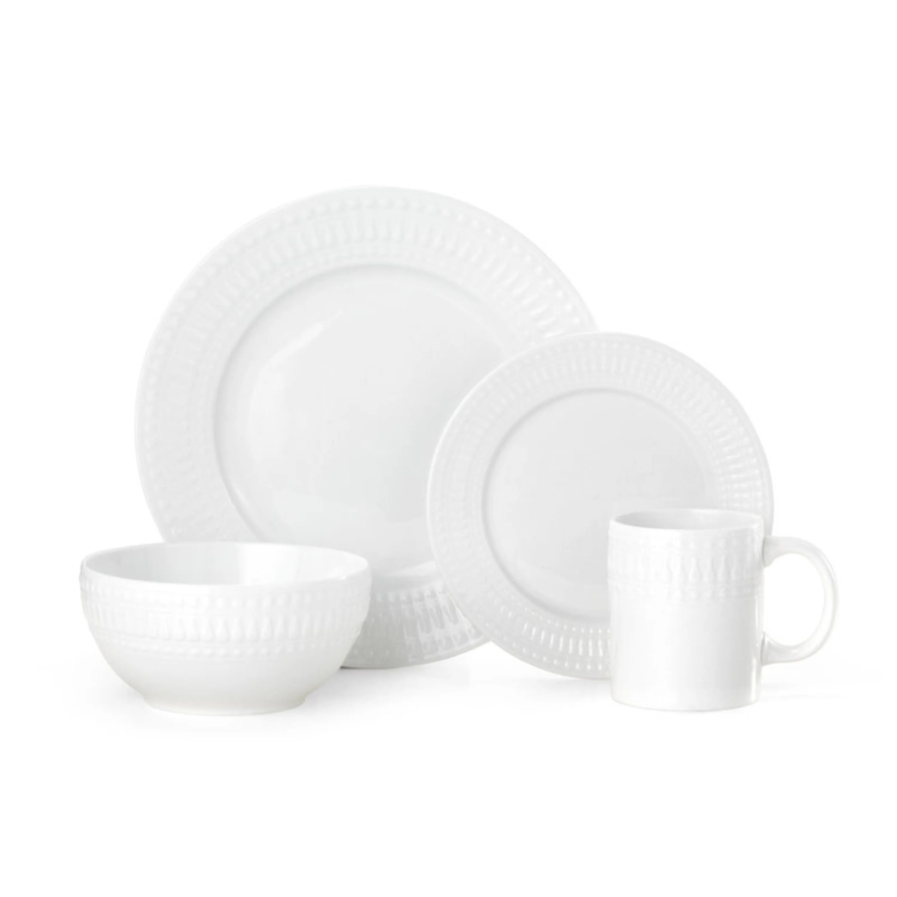 

Cassandra Fine Porcelain 16-Piece Dinner Set