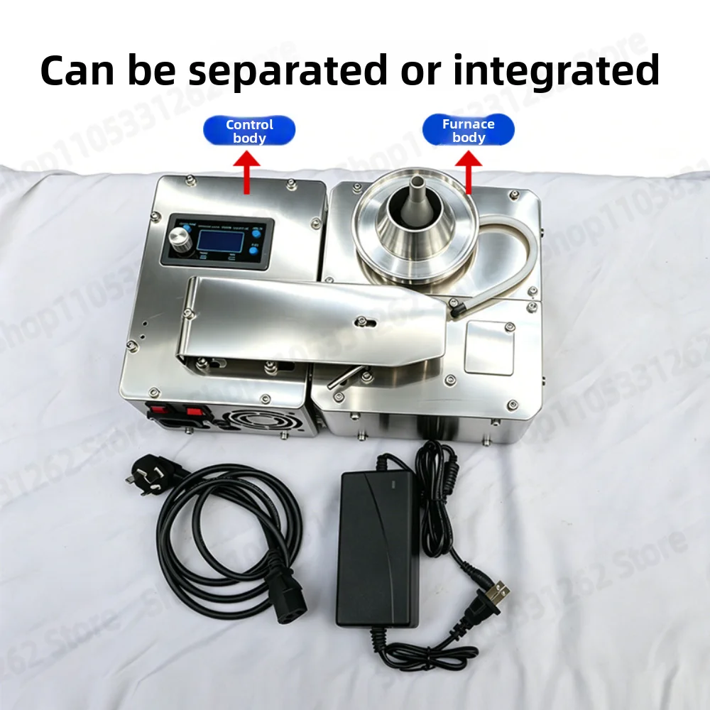 Integrated Mini Selective Wave Soldering Machine with Solder Fountain and Spray Nozzle for PCB Assembly