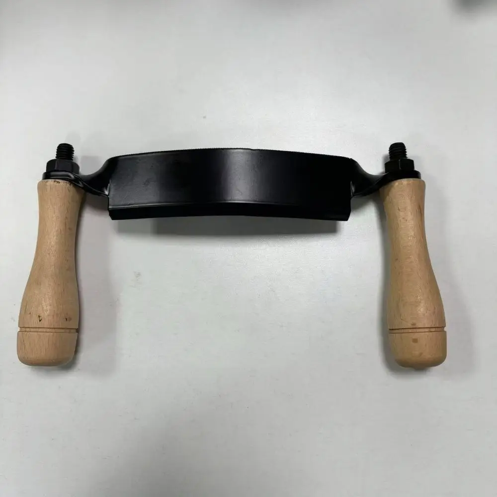 Heavy Duty Woodworking Drawknife Crescent Shape Blade Bark Scraper For Carpentry Hand Tool Wood Craft Carving Surface Shaping