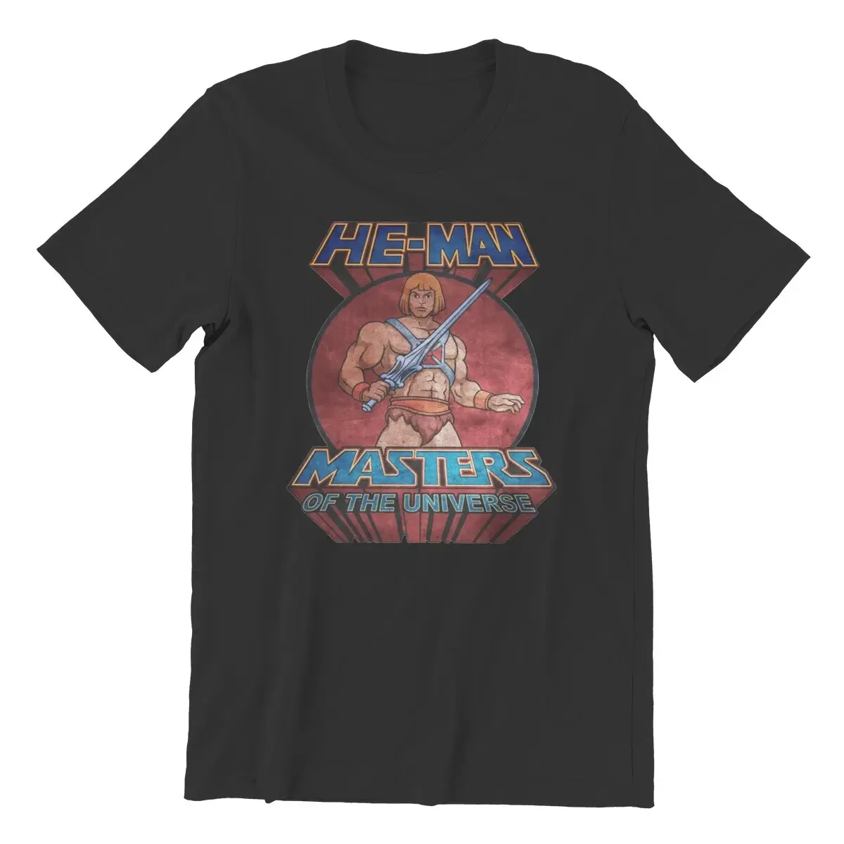 HE MAN OLD Masters of the Universe Unisex T-Shirt for Men 1005 Cotton He-Man and Skeletor Tees anime Tops Summer