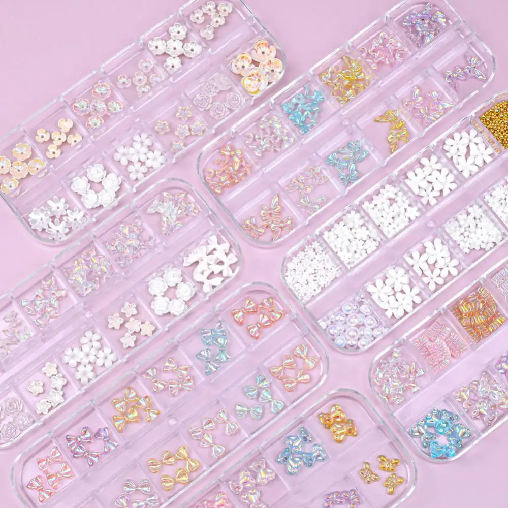 Grade de unhas arte glitter strass cristal gemas jóias grânulo manicure decoração acessórios suprimentos de unhas para profissionais