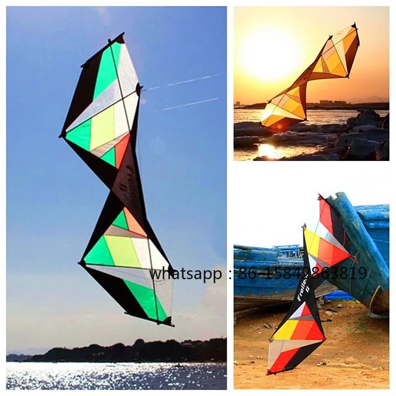Freilein Kites Factory Quad Line Stunt Kite Flying Line Winding Kitesurfing Full Set Sports Toys Professional Kite Large Kites