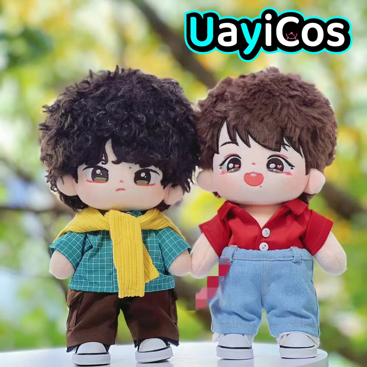 

10cm 20cm Doll Clothes Wang Yibo Little Prince Red Rose Fashion Shirt Pants Suit Stuffed Plushies Doll Accessories Anime Toy Kid