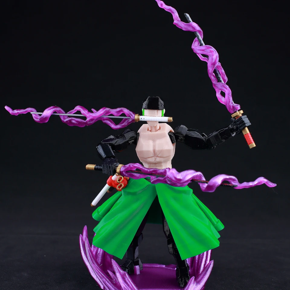 9L3D Hot Dummy 13 Lucky 13 Titan 13 OnePiece Anime Figure Roronoa