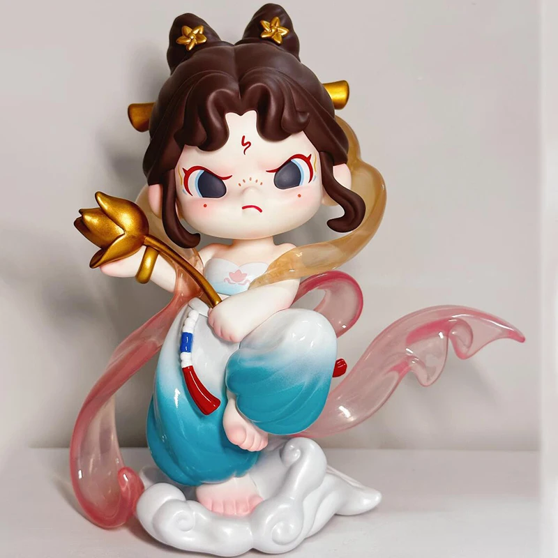 Dora Flying Goddess Dunhuang Collection Anime Action Figure Toy Home Ornament Figurines Desktop Dolls Model Girls Christmas Gift