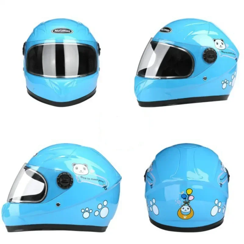 

Children Helmet Safety Protection Kid Four Seasons Full Face Outdoor Sports Riding Adjustable Head Motorcycle Bicycle Helmets
