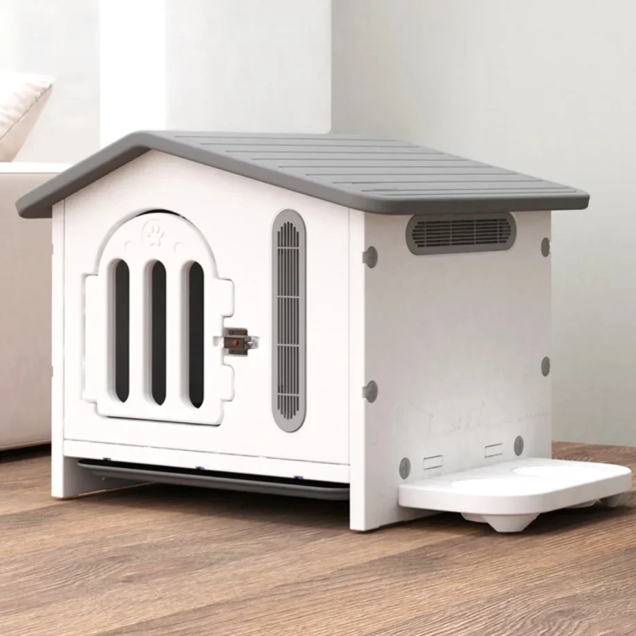 Dog Kennel Indoor and Outdoor Ventilation and Breathable Easy To Install Easy To Clean Thickened Not Deformed Luxury Pet Villa