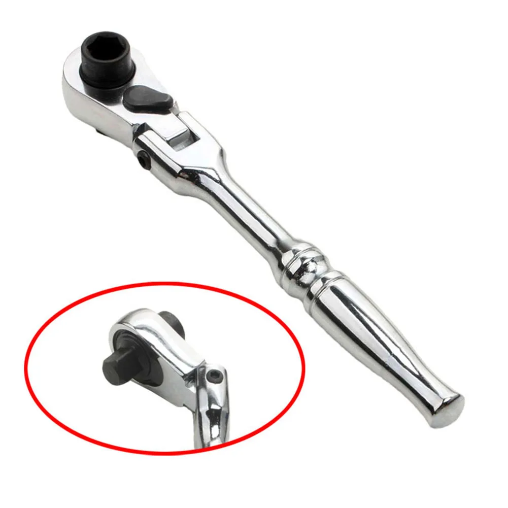 

Ключ с храповым механизмом с подвижной головкой, 72 зубчатые гаечные ключи, 1/4 дюйма, торцевой ключ с храповым механизмом, быстроразъемный торцевой ключ, ручные инструменты