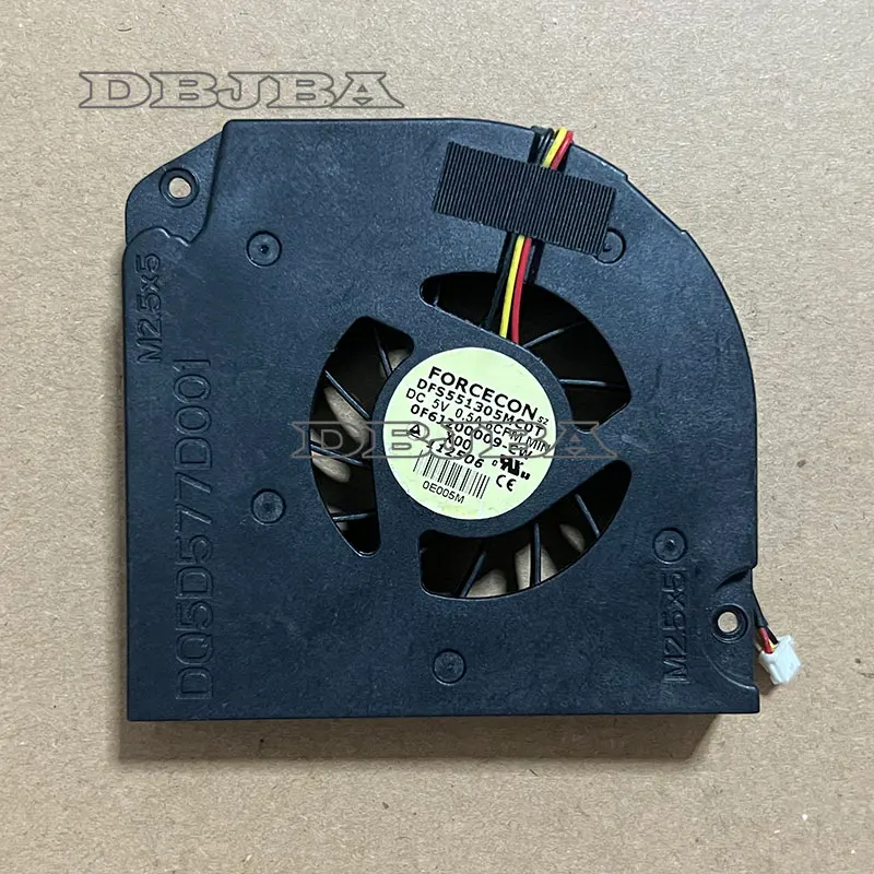 Ventilador de refrigeração da CPU do laptop para DELL Vostro 1500 Inspiron 1520 1521 PP22L FP377 DFS551305MC0T 0F6J200009-CW UDQFZZR20CQU 5V 0,5A 3Pin