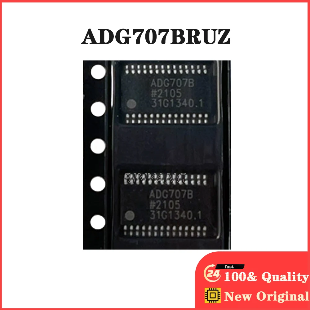 New Original Stock IC Electronic Components 10pieces ADG707BRUZ ADG707 TSSOP28