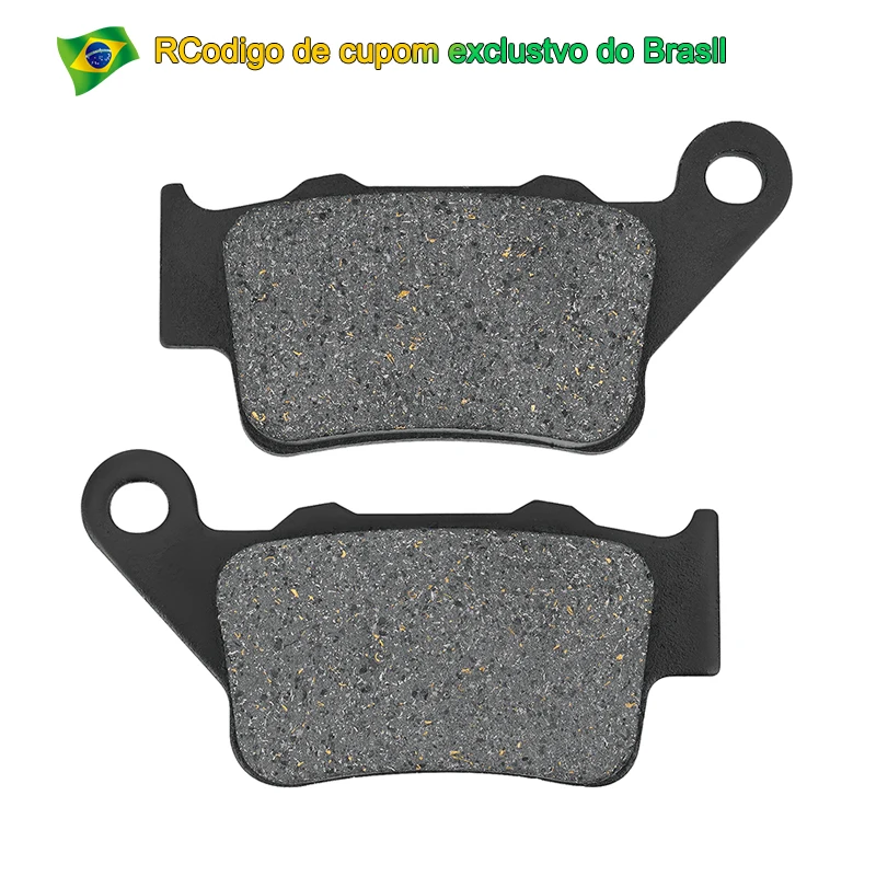 Pastilha de freio traseiro para motocicleta, para yamaha X-MAX wr 125 250 mt03 xt660 para aprilia pegaso 650 dorsoduro shiver 750 900 1200 tuareg 660