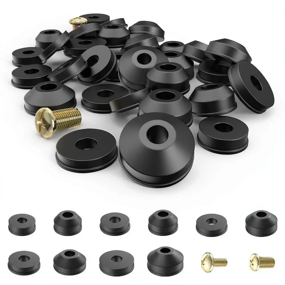 Faucet Sealing Gasket Assortment Rubber Washers For Plumbing Repair Kitchen Bathroom Shower Pipe Leak Fix Tools