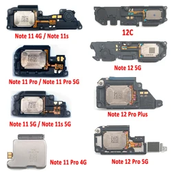 NEW Loudspeaker bottom Loud Speaker Sound Buzzer Ringer Flex Cable For Xiaomi Redmi 12C Note 11 4G 11S 5G 12S 12 Pro Plus 11T