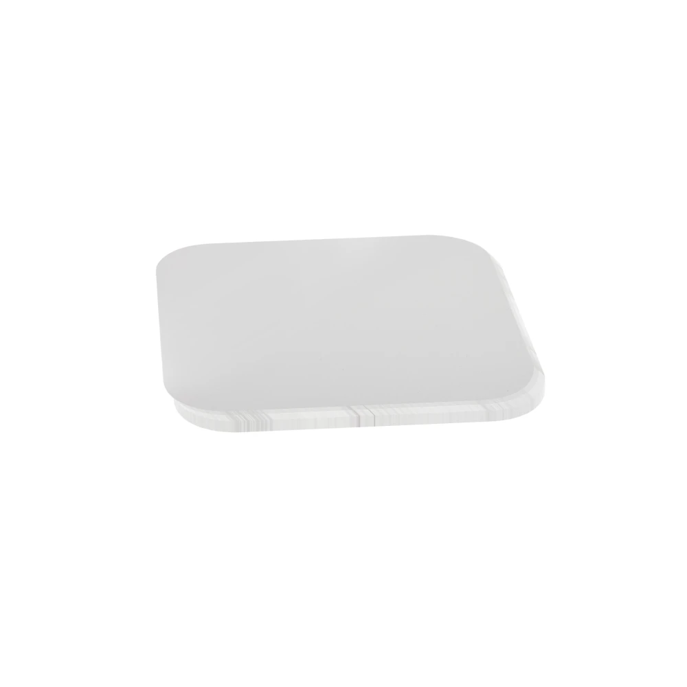 PET Transparente Folien-Knopfteile für 50x50mm Quadratische Abzeichenherstellung Klare Schutzplastikfolie DIY Abzeichen-Pin Materialien – Detail 4