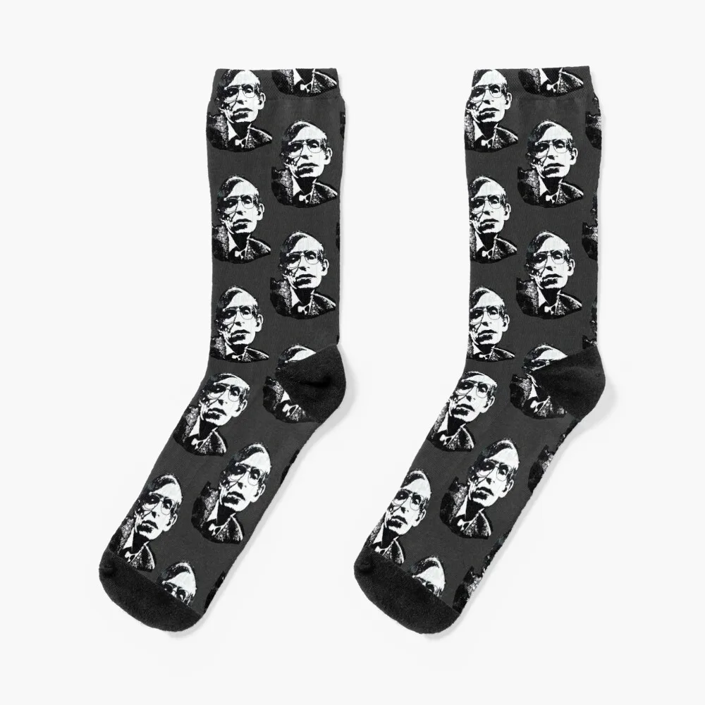 STEPHEN HAWKING QUOTE - EMPATHY Socks crazy Heating sock luxe Climbing Socks For Man Women's