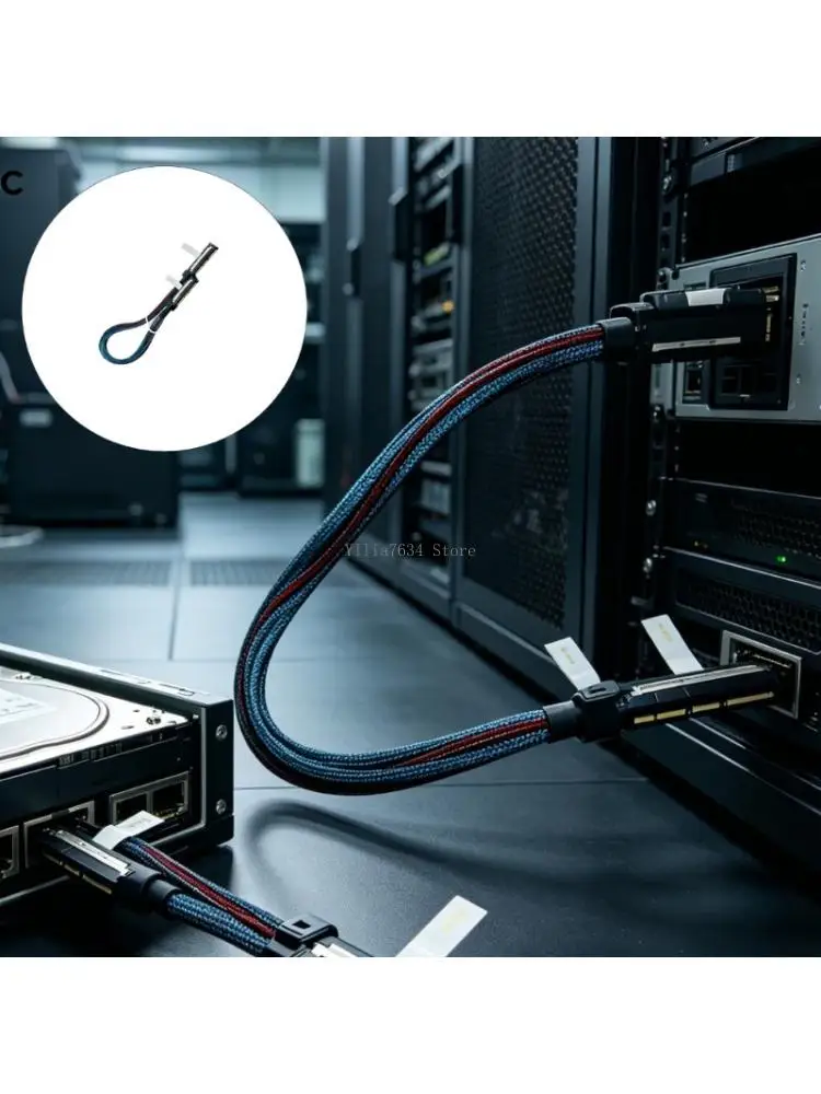  Heavy Duty GEN Z 4C Cable With Reinforced Connectors For Data Centers