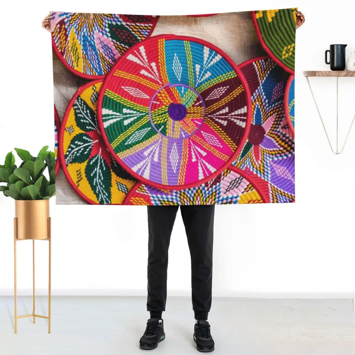 Ethiopian Plates (Sefed) Throw Blanket manga Loose Thermals For Travel sofa bed Plush Blankets