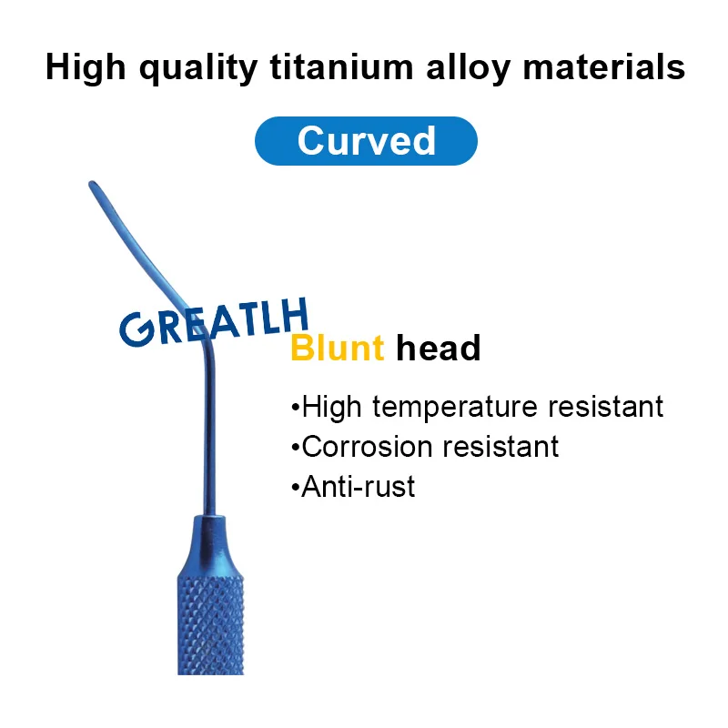 Autoclavable Flap Smoother Ophthalmic Surgical Instrument Titanium Alloy
