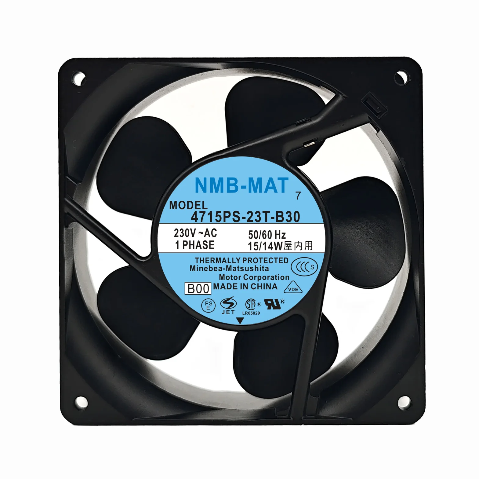 

NEW ORIGINAL 4715PS-23T-B30 230V 12038 120x120x38mm COOLING FAN RADIATOR