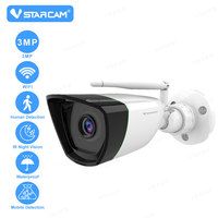 Vstarcam 3MP Camera Bullet Wifi Surveillance Security Camera IR Night Vision Motion Alarm Waterproof Humanoid detection Camera