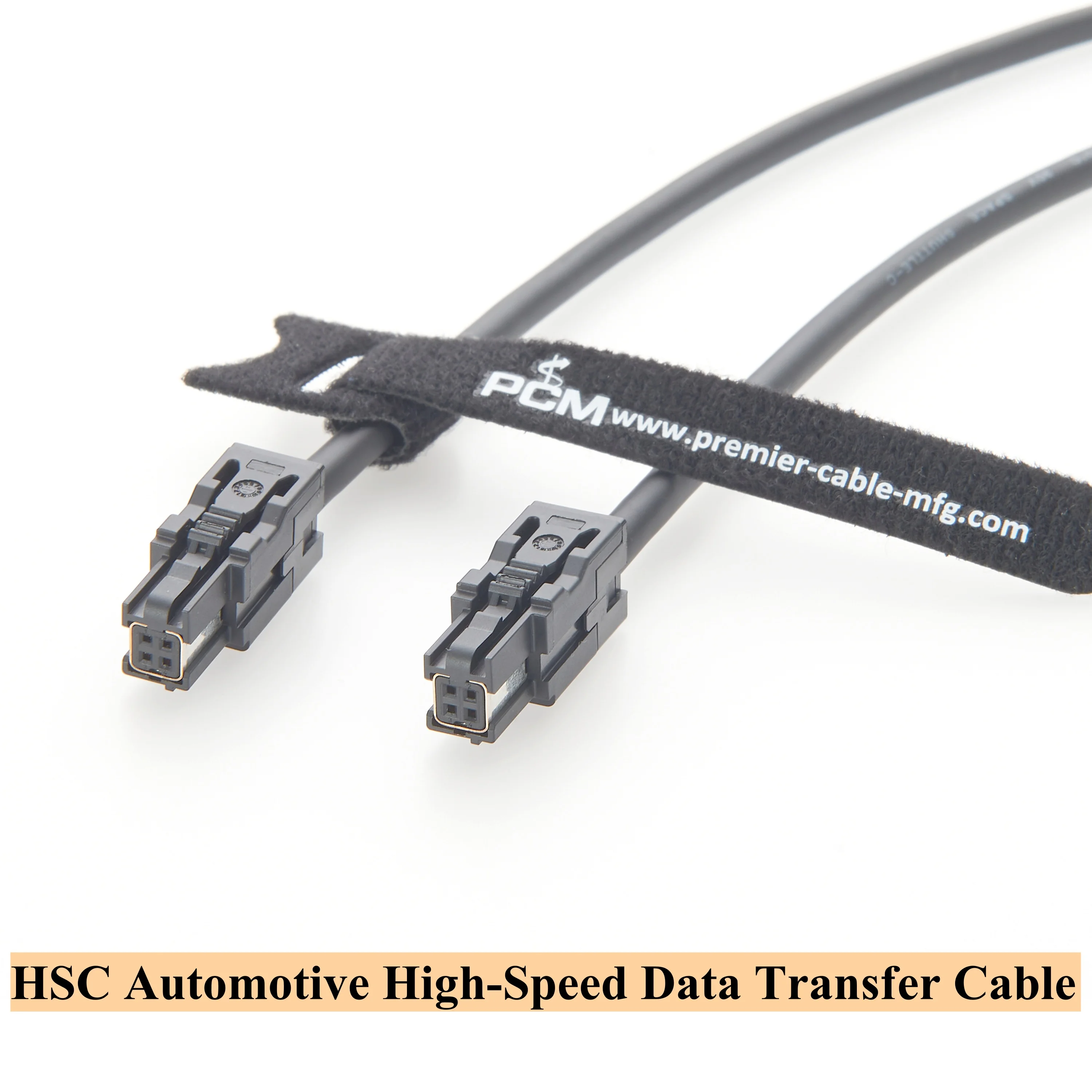 HSC 4Pin A Code Female to Female Automotive Harness HSC to HSC High-Speed Connector Data Transfer Cable for ADAS, Infotainment