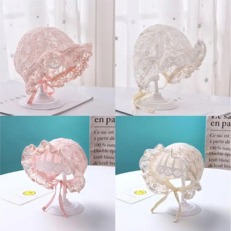 

Newborn Photography Props Baby Infants Lace Hat Pillow Posing Aid Photo P31B