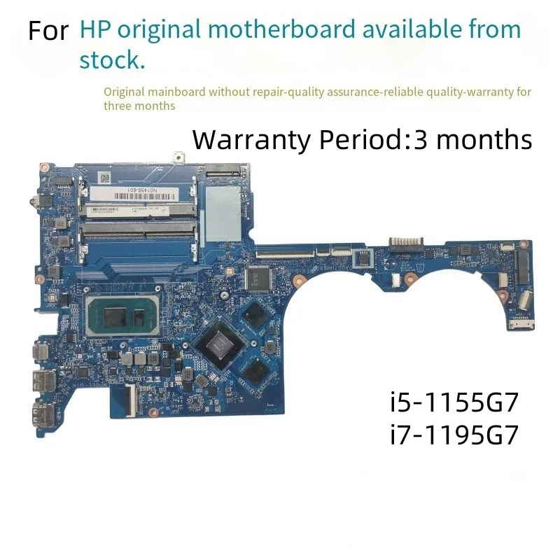 

DA0G7HMB8G0 Laptop Motherboard FOR HP 15-EG i5-1155G7 i7-1195G7 Notebook Mainboard Pc Systemboard