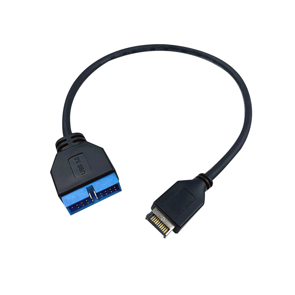 

USB 3.1 to USB 3.0 20 Pin Header Extension Cable for Motherboard 20Cm Backward Compatible Fast Connection Sturdy Reliable Pc
