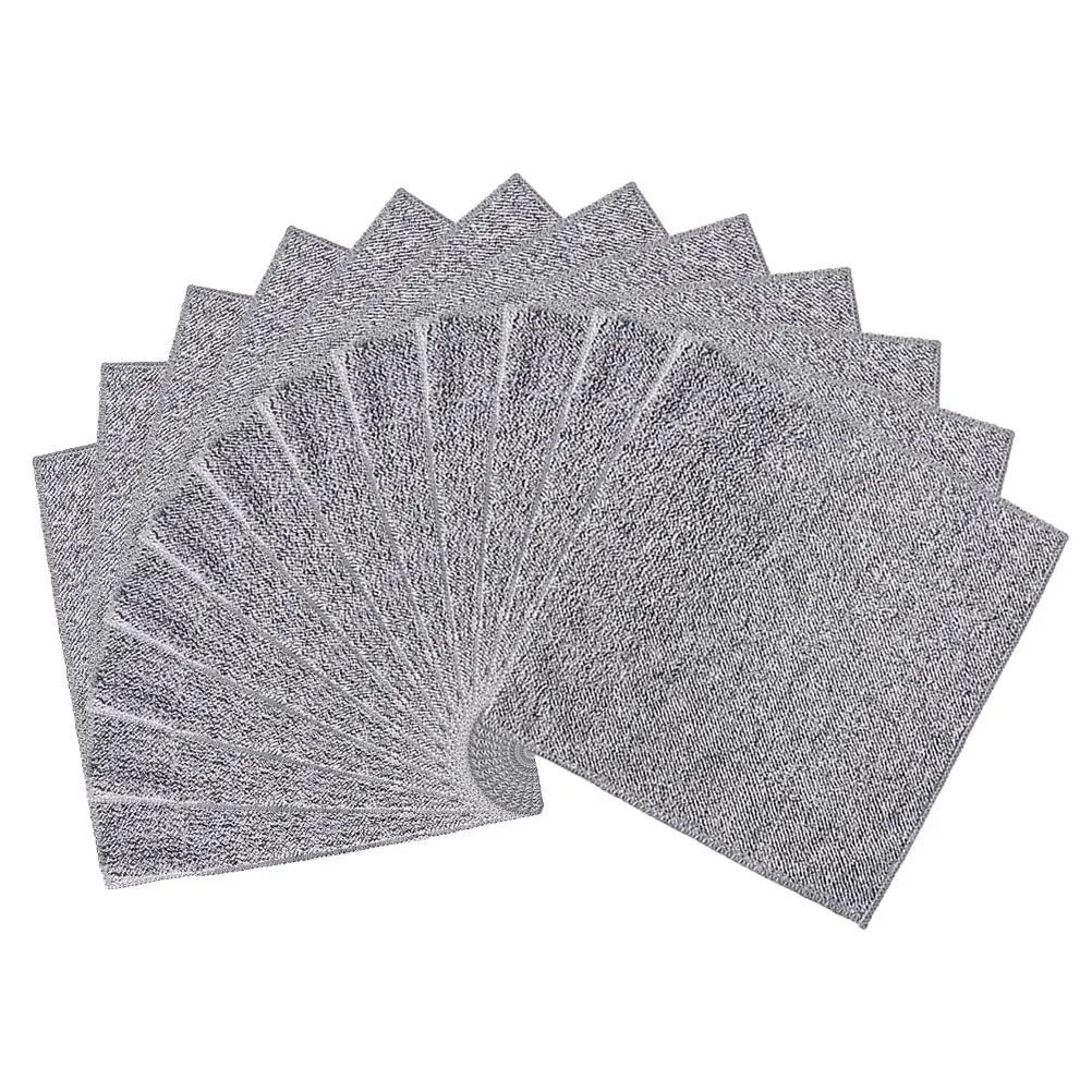 

12 Pcs Kitchen Scrub Towel Dishwashing Cloth Reusable Pad Wash Towel Non Stick Absorbent Oil Removing Efficient Drying