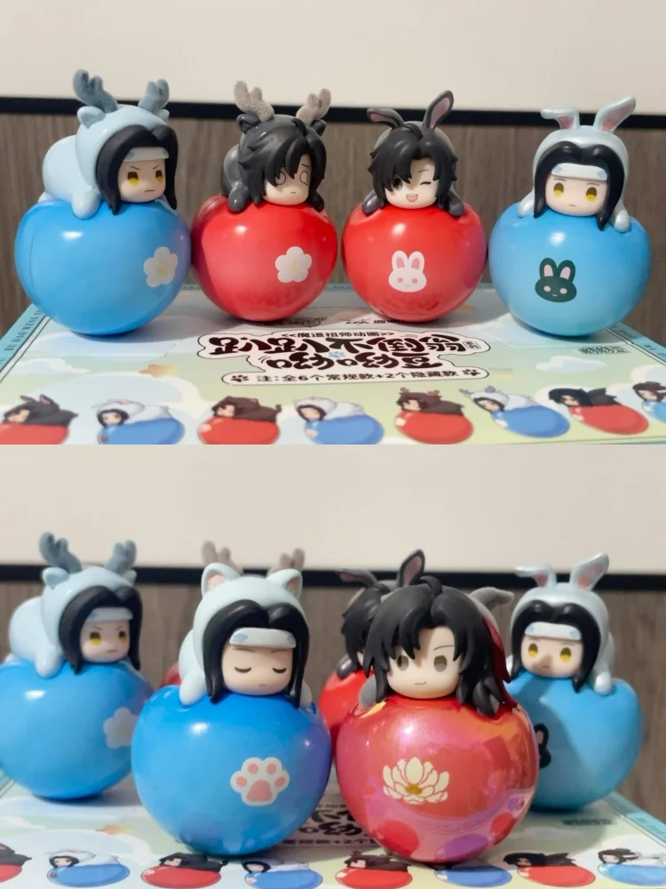 

Genuine Mo Dao Zu Shi Youyou Bean Series Blind Box Q Version Wei Wuxian Lan Wangji Model Mystery Box Trendy Toys Gift