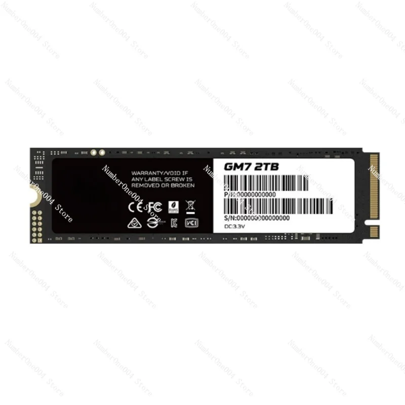 Unidad de Estado Sólido Interna M.2 NVME PCIe SSD para Almacenamiento de Alta Velocidad en Portátiles, 1TB 2TB 4TB