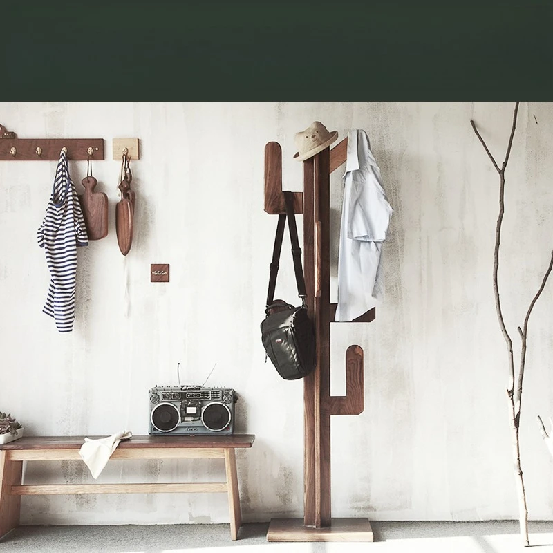 Floor-to-ceiling clothes hanger fashionable modern creative storage rack