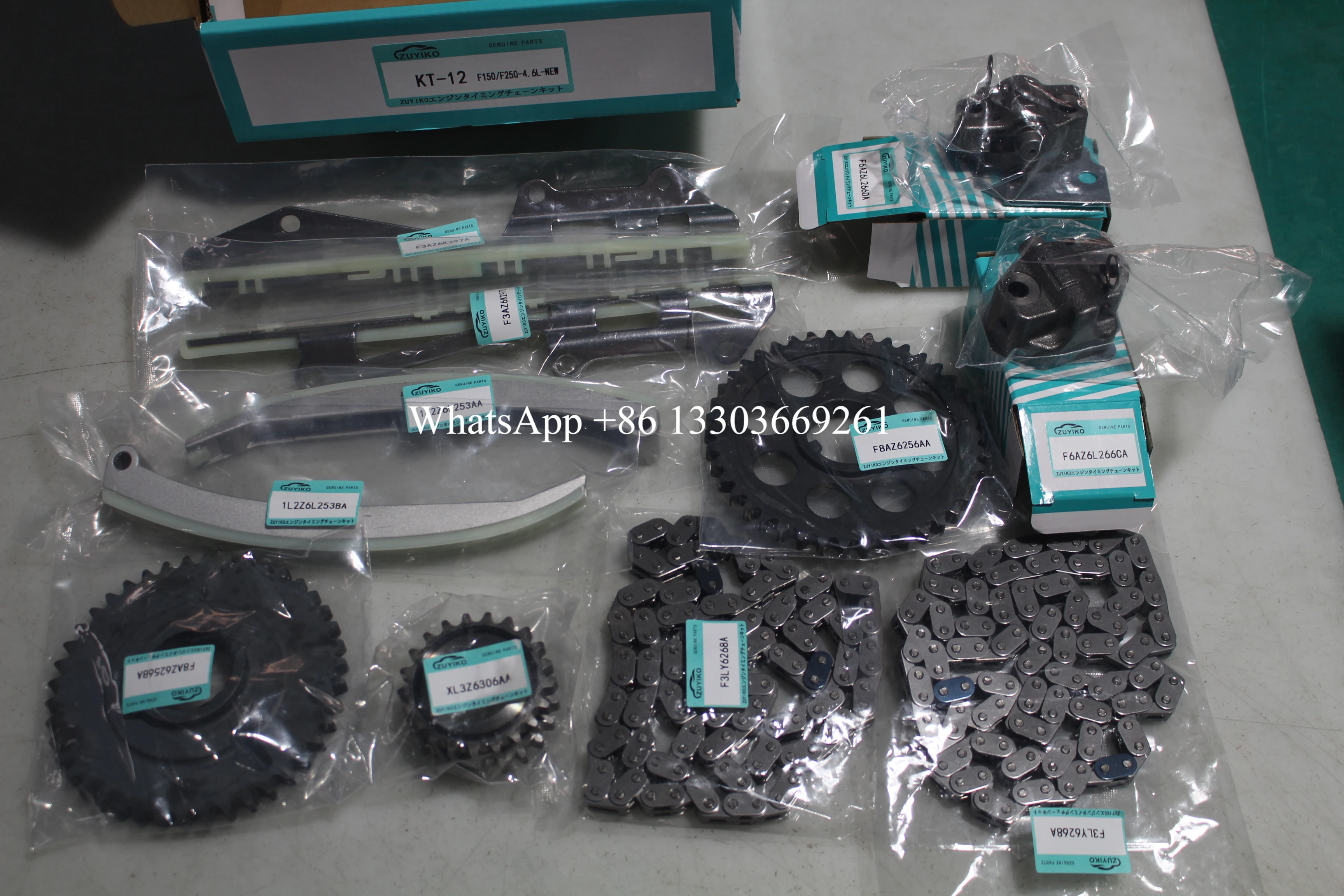 

F150 F250-4.6L TIMING CHAIN KIT FOR FORD f150 f250-4.6l engine timing chain set F3LY6268A KT-12