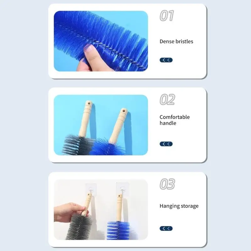 31BC Reusable Outlet and Fan Cleaning Brush with Soft Microfiber Head