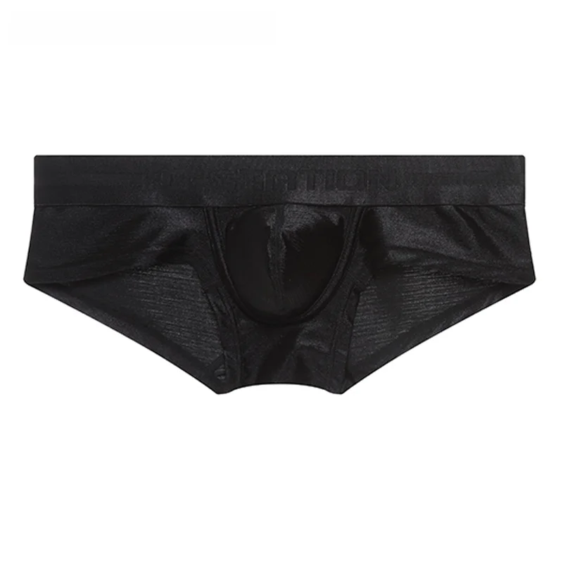 

G-Station Smooth Breathable Low Waist Metal ine Men's Boxer orts Spor Sexy Small Size Qui Dry Nylon Color Under...